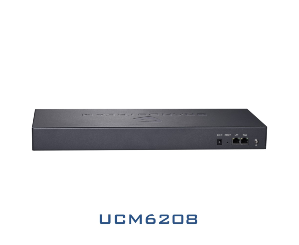 grandstream ucm6208 back view eg