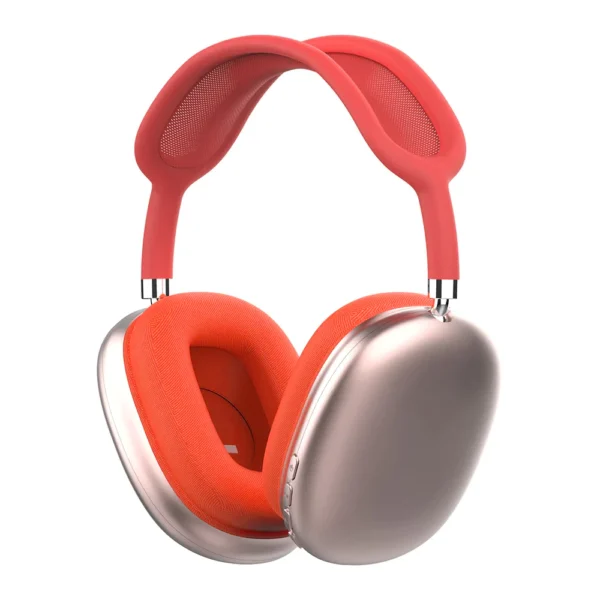 Beats P9 Plus Bluetooth Headphone Light Red