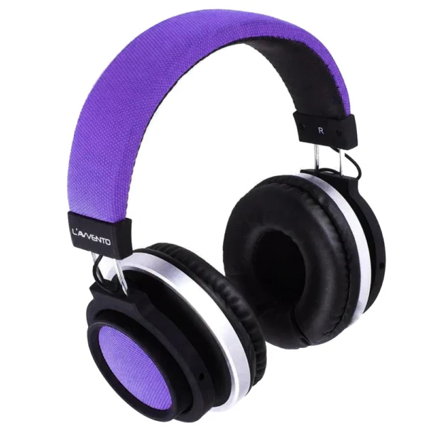 LavventoHP15PBluetoothHeadphone Purple 3