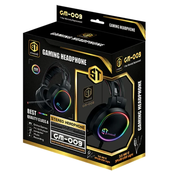 ST Standard GM 009 Stereo Gaming Headset 7