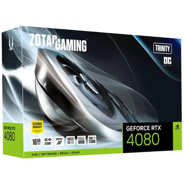 ZotacGamingGeForceRTX4080TrinityOC16GBGDDR6XGraphicsCard 8