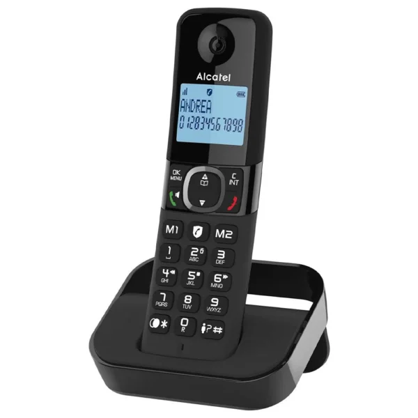 alcatel f860 cordless telephone black ismart store 1