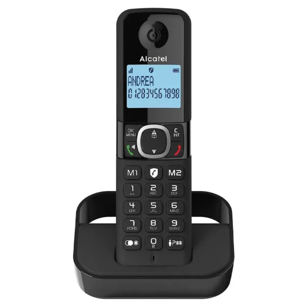 alcatel f860 cordless telephone black ismart store 2