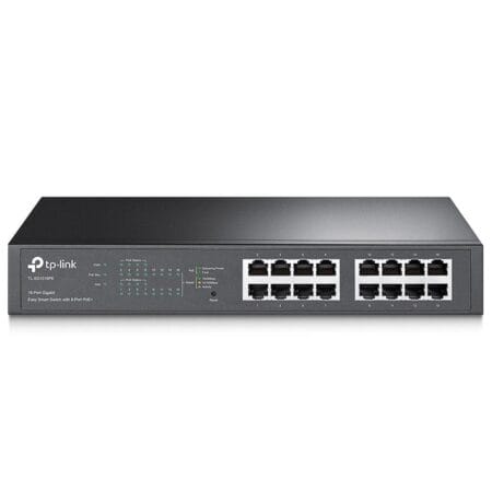 tp link tl sg1016pe easy smart rackmount switch 16 port 101001000mbps with 8 port poe ismart store 1