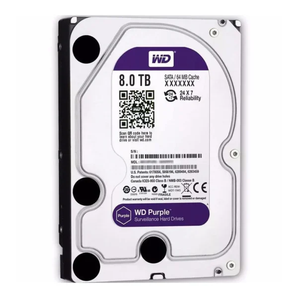 western digital purple 8tb 3 5 inch surveillance internal hard driveismart store 3